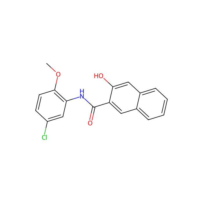 N-(5-Chloro-2-methoxyphenyl)-3-hydroxynaphthalene-2-carboxamide - ≥98% CAS No(137-52-0) by Aladdin Scientific