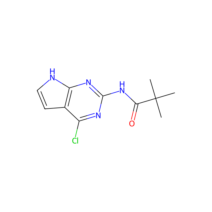 N-(4-Chloro-7h-pyrrolo[2,3-d]pyrimidin-2-yl)-2,2-dimethylpropionamide - ≥95% CAS No(149765-15-1) by Aladdin Scientific
