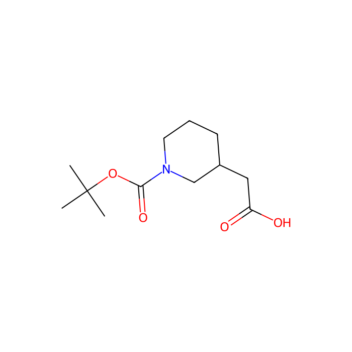 N-Boc-3-piperidineacetic acid - ≥98% CAS No(183483-09-2) by Aladdin Scientific