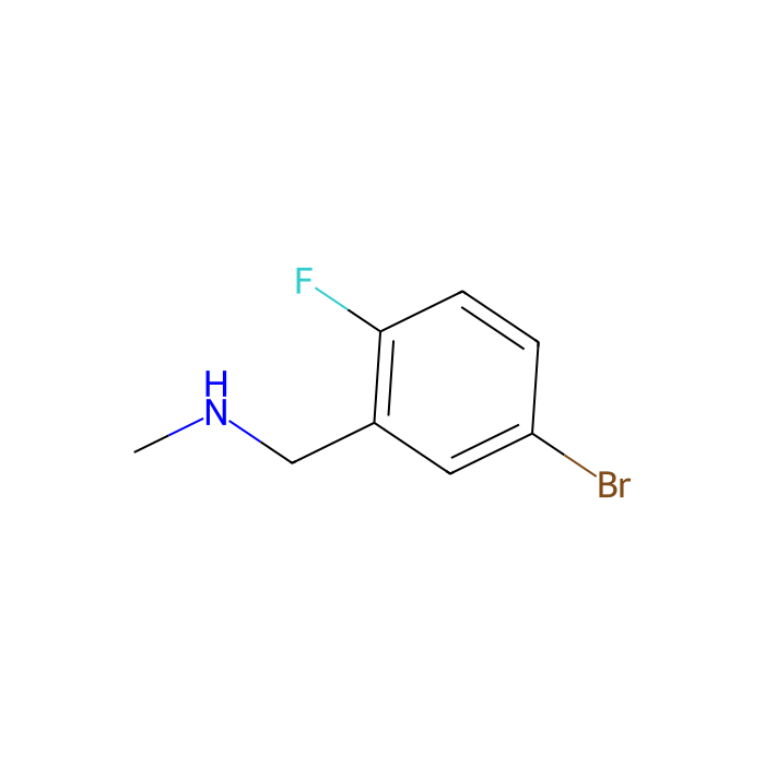 N-Methyl 5-bromo-2-fluorobenzylamine - ≥97% CAS No(188723-97-9) by Aladdin Scientific