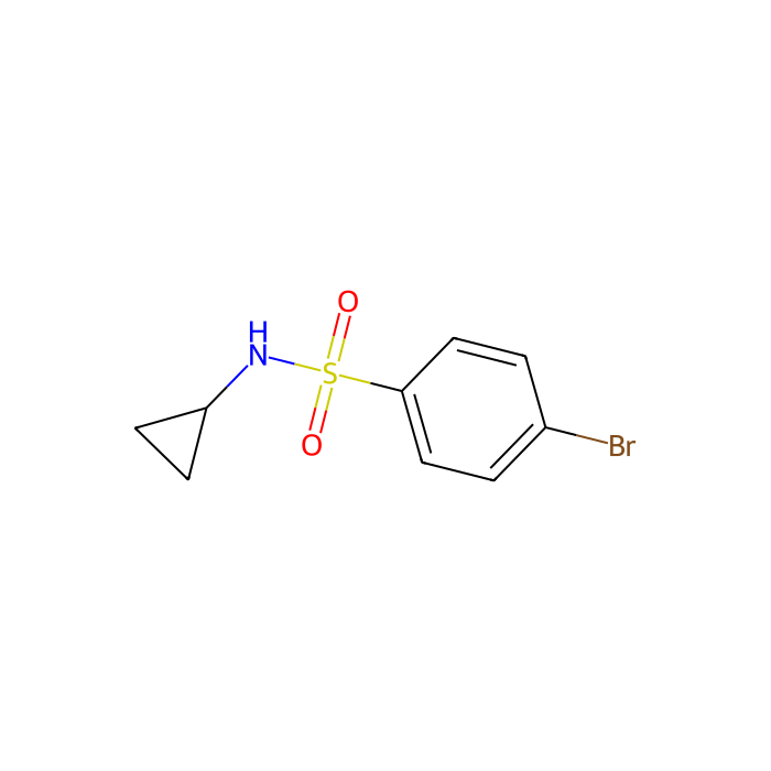 N-Cyclopropyl 4-bromobenzenesulfonamide - ≥98% CAS No(331950-30-2) by Aladdin Scientific