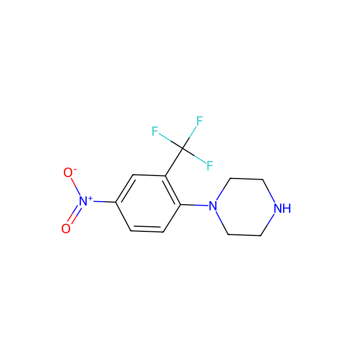 1-[4-Nitro-2-(trifluoromethyl)phenyl]piperazine - ≥95% CAS No(381242-61-1) by Aladdin Scientific