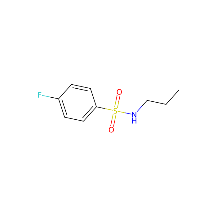 N-Propyl 4-fluorobenzenesulfonamide - ≥98% CAS No(433-05-6) by Aladdin Scientific