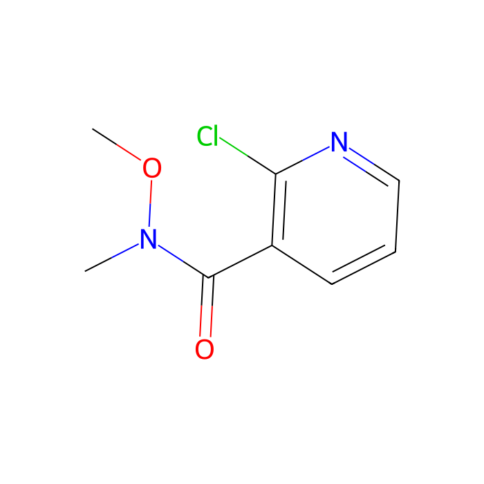 N-Methoxy-N-methyl 2-chloronicotinamide - ≥96% CAS No(488149-34-4) by Aladdin Scientific
