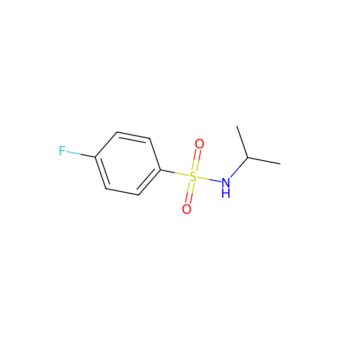 N-Isopropyl 4-fluorobenzenesulfonamide - ≥98% CAS No(515-47-9) by Aladdin Scientific