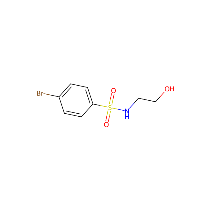 N-(2-Hydroxyethyl) 4-bromobenzenesulfonamide - ≥98% CAS No(59724-43-5) by Aladdin Scientific