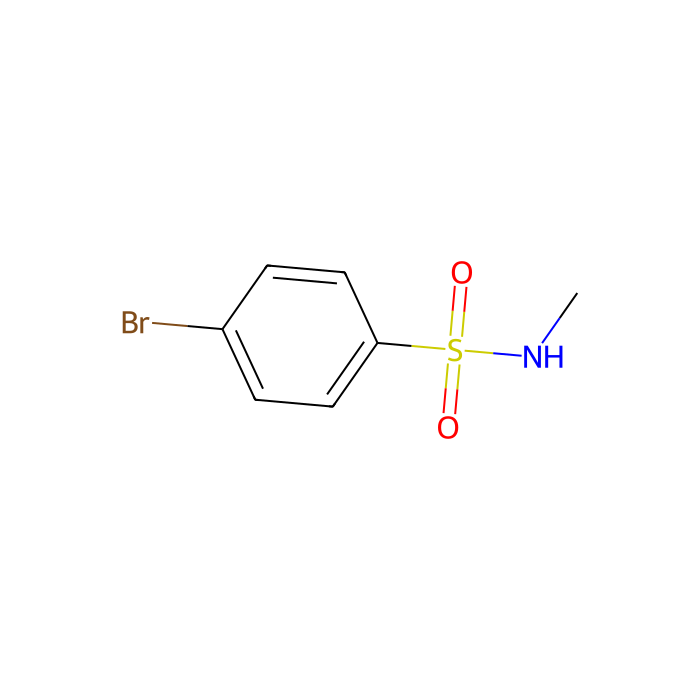 N-Methyl 4-bromobenzenesulfonamide - ≥98% CAS No(703-12-8) by Aladdin Scientific