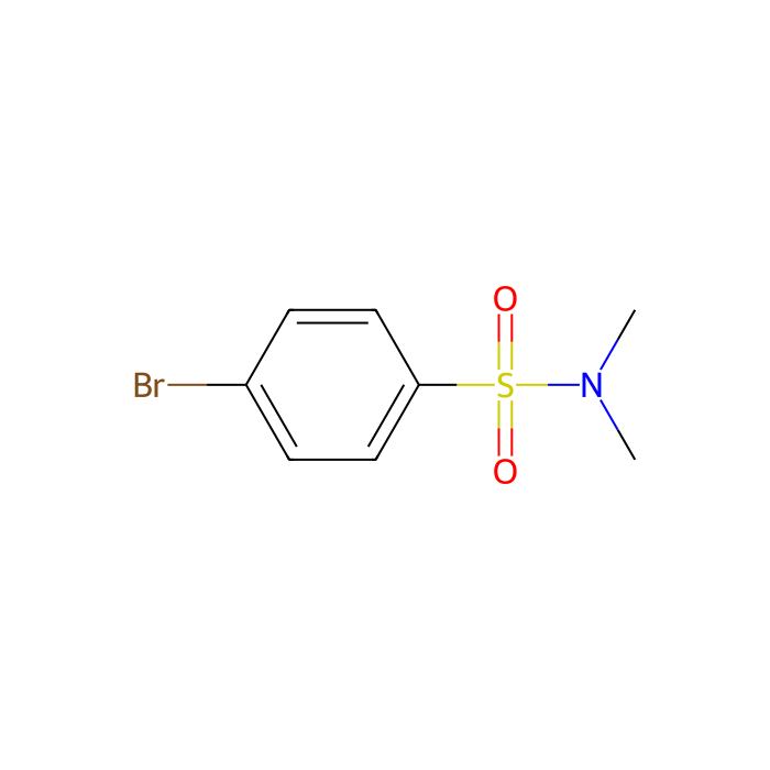 N,N-Dimethyl 4-bromobenzenesulfonamide - ≥98% CAS No(707-60-8) by Aladdin Scientific
