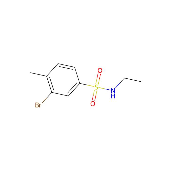 N-Ethyl 3-bromo-4-methylbenzenesulfonamide - ≥98% CAS No(850429-65-1) by Aladdin Scientific
