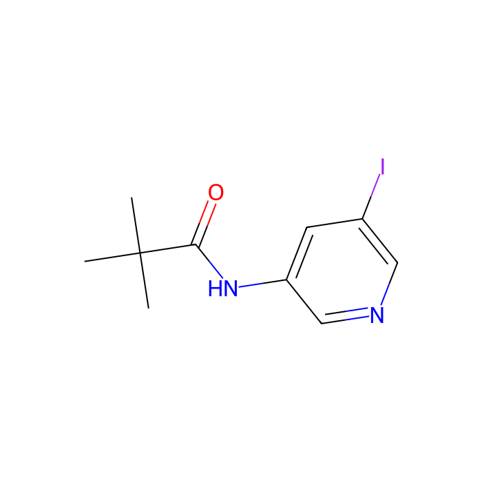N-(5-Iodo-pyridin-3-yl)-2,2-dimethyl-propionamide - ≥95% CAS No(873302-38-6) by Aladdin Scientific
