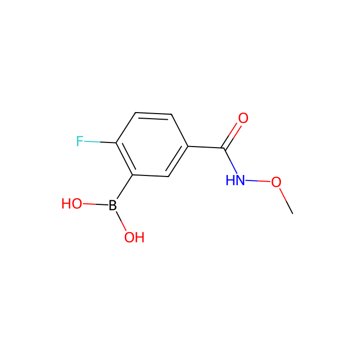 N-Methoxy 3-borono-4-fluorobenzamide - ≥98% CAS No(874289-58-4) by Aladdin Scientific