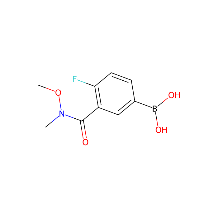 N-Methoxy-N-methyl 5-borono-2-fluorobenzamide - ≥97% CAS No(874290-69-4) by Aladdin Scientific