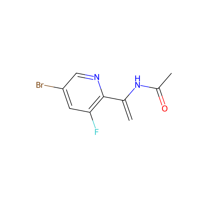 N-(1-(5-Bromo-3-fluoropyridin-2-yl)vinyl)acetamide - ≥95% CAS No(887143-43-3) by Aladdin Scientific