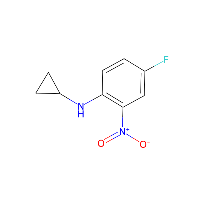 N-Cyclopropyl-4-fluoro-2-nitroaniline - ≥99% CAS No(887351-37-3) by Aladdin Scientific