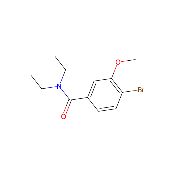 N,N-Diethyl 4-bromo-3-methoxybenzamide - ≥98% CAS No(889676-36-2) by Aladdin Scientific