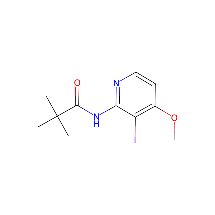 N-(3-Iodo-4-methoxy-pyridin-2-yl)-2,2-dimethyl-propionamide - ≥95% CAS No(898561-62-1) by Aladdin Scientific