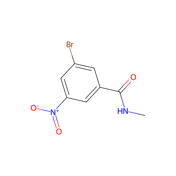 N-Methyl 3-bromo-5-nitrobenzamide - ≥98% CAS No(90050-52-5) by Aladdin Scientific
