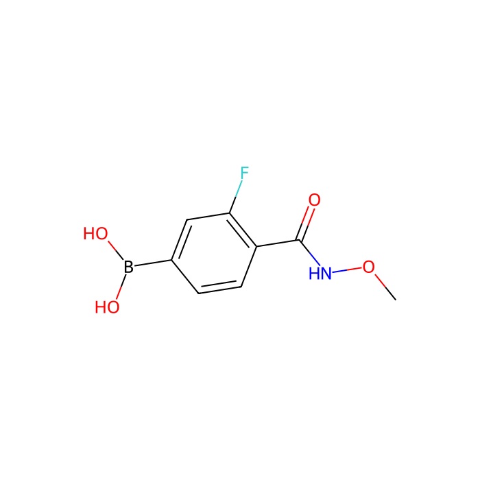 N-Methoxy 4-borono-2-fluorobenzamide - ≥97% CAS No(913835-58-2) by Aladdin Scientific