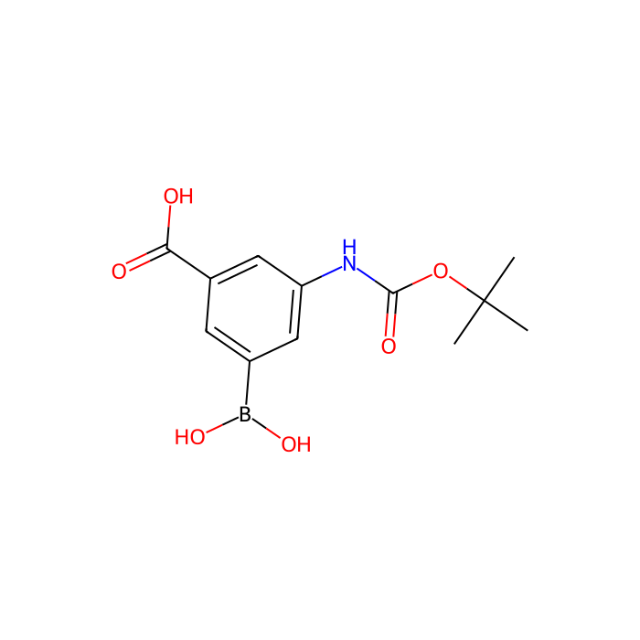 3-(N-Boc-Amino)-5-carboxyphenylboronic acid(contains varying amounts of Anhydride) - ≥98% CAS No(913835-72-0) by Aladdin Scientific