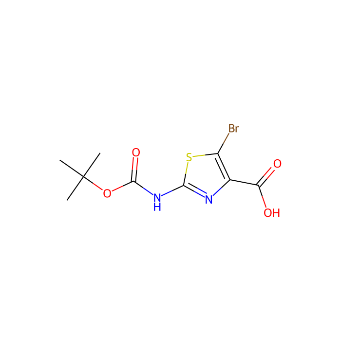 N-Boc-2-amino-5-bromothiazole-4-carboxylic acid - ≥95% CAS No(914347-09-4) by Aladdin Scientific
