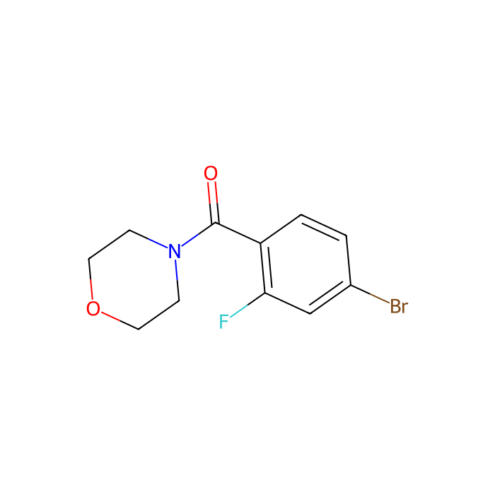 N-(4-Bromo-2-fluorobenzoyl)morpholine - ≥98% CAS No(924642-61-5) by Aladdin Scientific