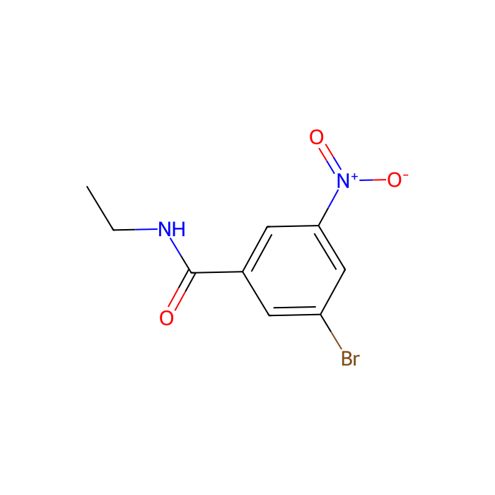 N-Ethyl 3-bromo-5-nitrobenzamide - ≥98% CAS No(929000-30-6) by Aladdin Scientific