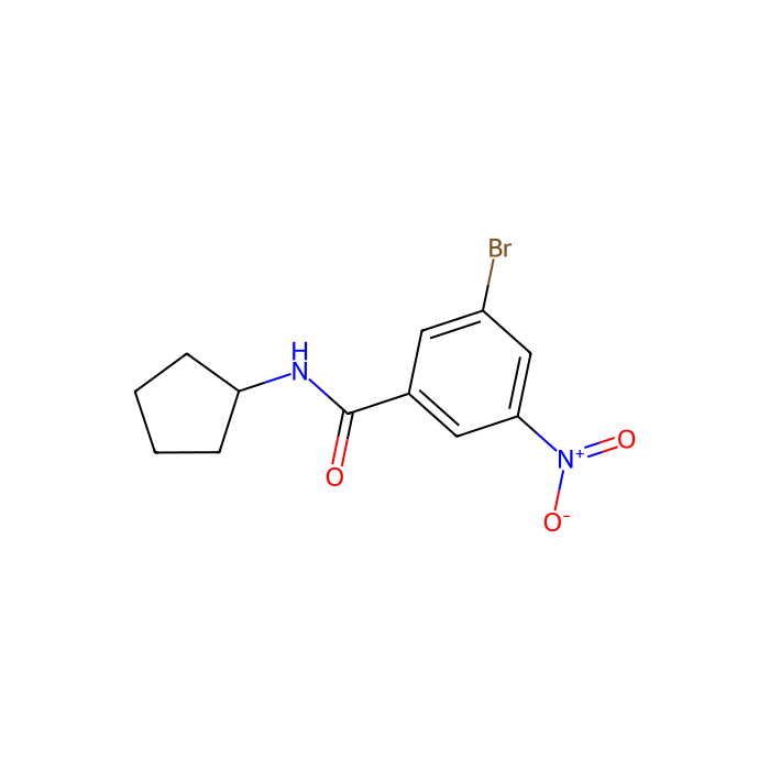 N-Cyclopentyl 3-bromo-5-nitrobenzamide - ≥97% CAS No(941294-18-4) by Aladdin Scientific