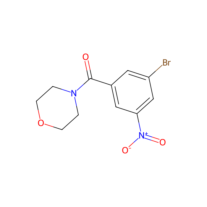 N-(3-Bromo-5-nitrobenzoyl)morpholine - ≥96% CAS No(941294-19-5) by Aladdin Scientific