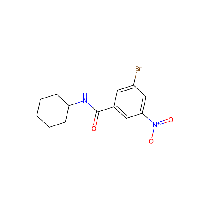 N-Cyclohexyl 3-bromo-5-nitrobenzamide - ≥98% CAS No(941294-22-0) by Aladdin Scientific