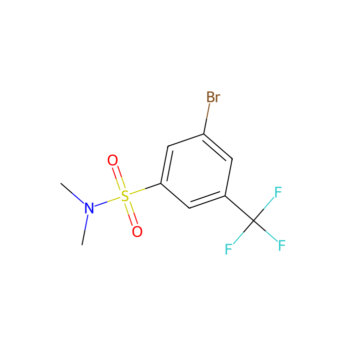N,N-Dimethyl 3-bromo-5-trifluoromethylbenzenesulfonamide - ≥98% CAS No(951884-65-4) by Aladdin Scientific