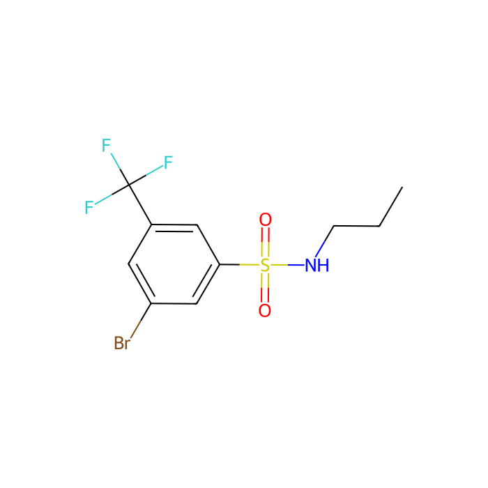 N-Propyl 3-bromo-5-trifluoromethylbenzenesulfonamide - ≥98% CAS No(951884-67-6) by Aladdin Scientific