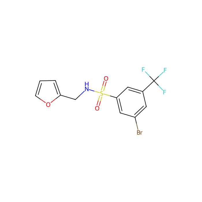 N-(Furan-2-ylmethyl) 3-bromo-5-trifluoromethylbenzenesulfonamide - ≥98% CAS No(951884-84-7) by Aladdin Scientific