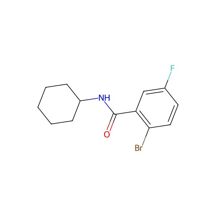 N-Cyclohexyl 2-bromo-5-fluorobenzamide - ≥98% CAS No(951884-99-4) by Aladdin Scientific