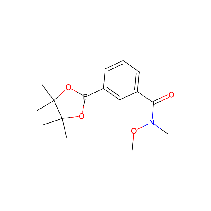 3-(N,O-Dimethylhydroxylaminocarbonyl)phenylboronic acid, pinacol ester - ≥97% CAS No(957061-17-5) by Aladdin Scientific