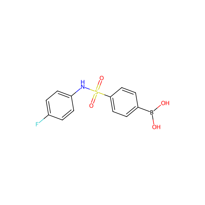N-(4-Fluorophenyl) 4-boronobenzenesulfonamide (contains varying amounts of Anhydride) - ≥98% CAS No(957121-13-0) by Aladdin Scientific