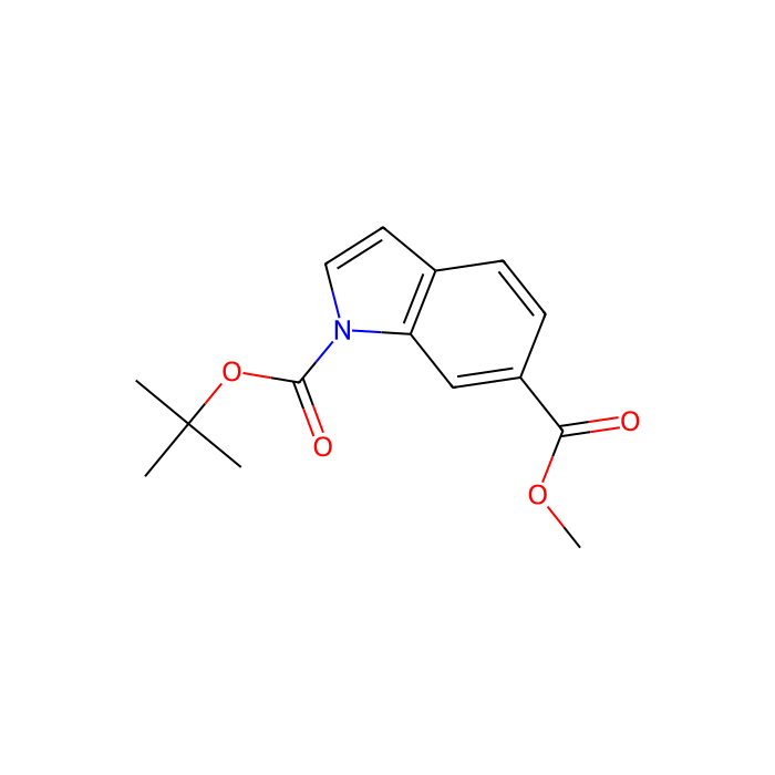 N-Boc-1h-indole-6-carboxylic acid methyl ester - ≥98% CAS No(957127-83-2) by Aladdin Scientific