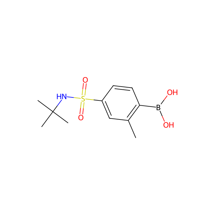 4-(N-t-Butylsulfamoyl)-2-methylphenylboronic acid - ≥97% CAS No(958651-73-5) by Aladdin Scientific