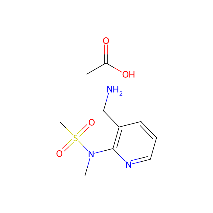 N-(3-(Aminomethyl)pyridin-2-yl)-N-methylmethanesulfonamide acetate - ≥97% CAS No(1073159-75-7) by Aladdin Scientific