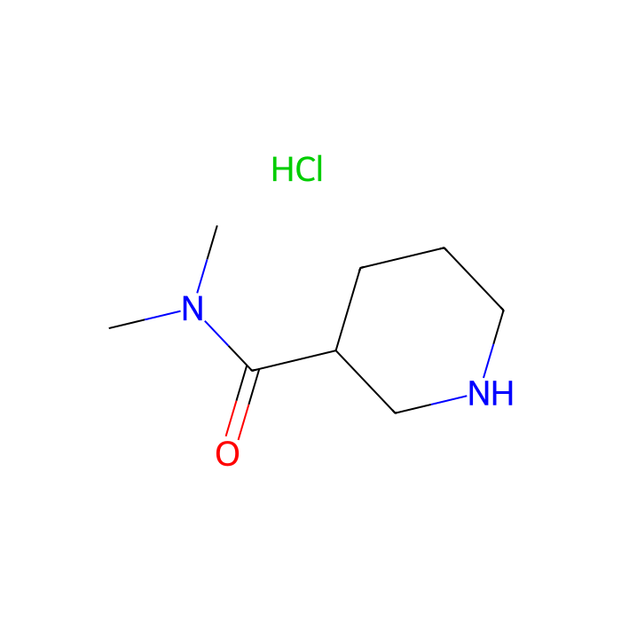 N,N-Dimethylpiperidine-3-carboxamide hydrochloride - ≥95% CAS No(112950-94-4) by Aladdin Scientific
