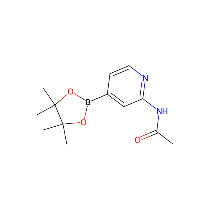 N-(4-(4,4,5,5-Tetramethyl-1,3,2-dioxaborolan-2-yl)pyridin-2-yl)acetamide - ≥98% CAS No(1220220-21-2) by Aladdin Scientific
