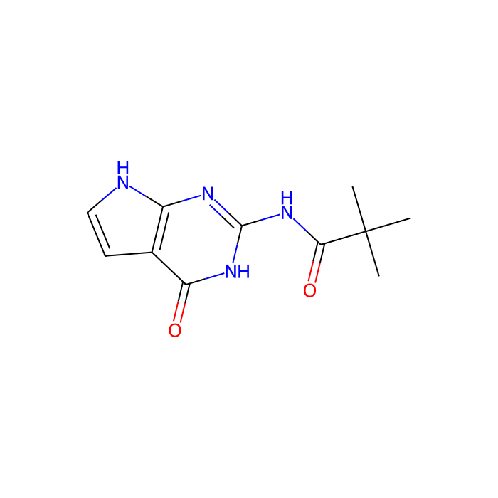 N-(4-Oxo-4,7-dihydro-1H-pyrrolo[2,3-d]pyrimidin-2-yl)pivalamide - ≥97% CAS No(137281-08-4) by Aladdin Scientific