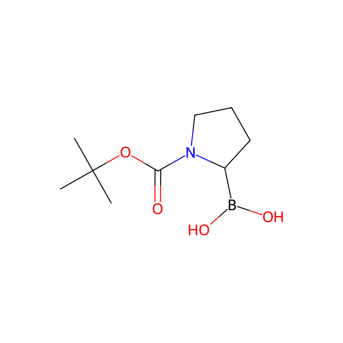 1-N-Boc-Pyrrolidin-2-ylboronic acid(Contains varying amounts of anhydride) - ≥97% CAS No(149682-75-7) by Aladdin Scientific