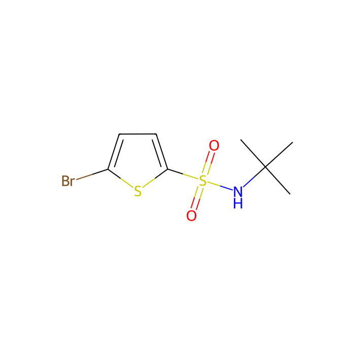 N-tert-Butyl 5-bromo-2-thiophenesulfonamide - ≥97% CAS No(286932-39-6) by Aladdin Scientific