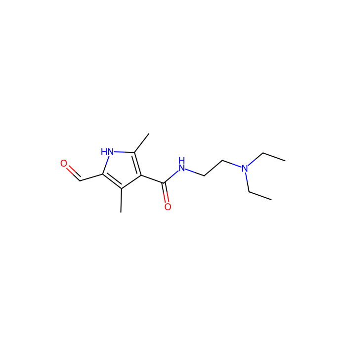 N-(2-(Diethylamino)ethyl)-5-formyl-2,4-dimethyl-1H-pyrrole-3-carboxamide - ≥98% CAS No(356068-86-5) by Aladdin Scientific