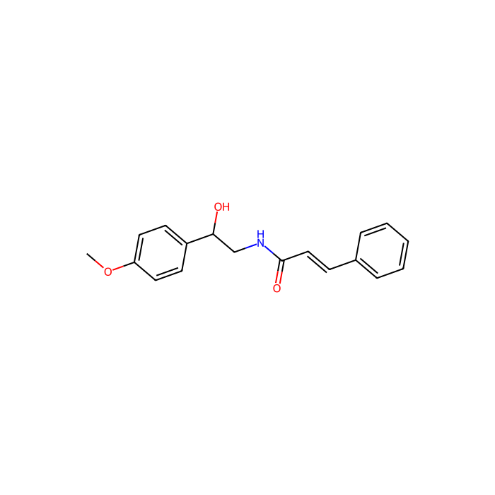 N-(2-Hydroxy-2-(4-methoxyphenyl)ethyl)cinnamamide - ≥95% CAS No(456-12-2) by Aladdin Scientific