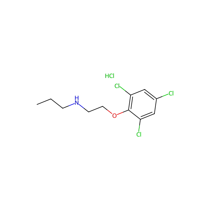N-(2-(2,4,6-Trichlorophenoxy)ethyl)propan-1-amine hydrochloride - ≥95% CAS No(551952-55-7) by Aladdin Scientific