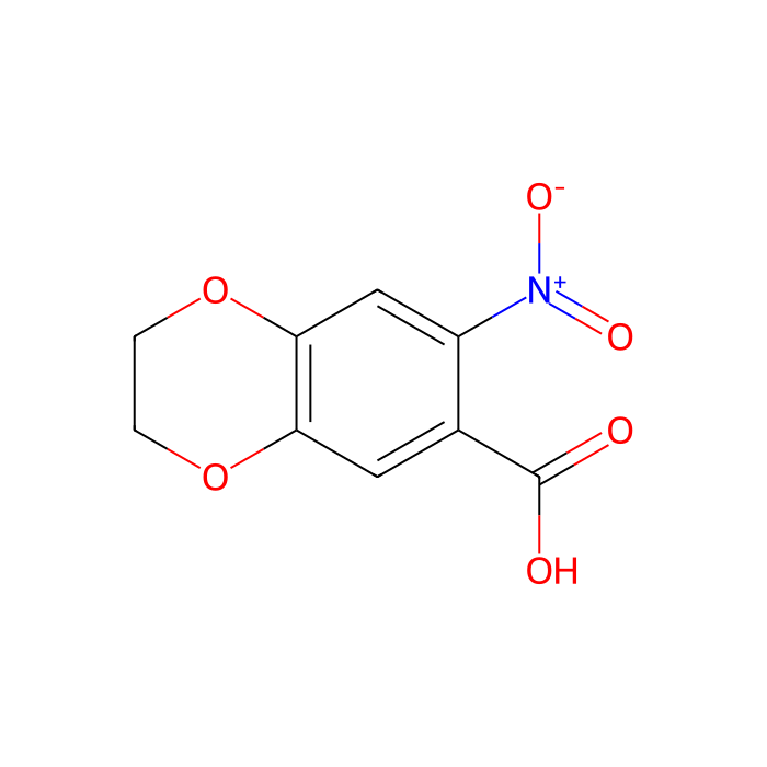 7-Nitro-1,4-benzodioxane-6-carboxylic acid - ≥97% CAS No(57672-33-0) by Aladdin Scientific