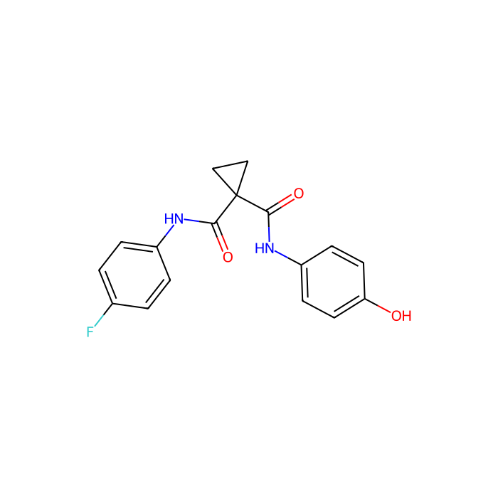 N-(4-Fluorophenyl)-N'-(4-hydroxyphenyl)cyclopropane-1,1-dicarboxamide - ≥95% CAS No(849217-60-3) by Aladdin Scientific