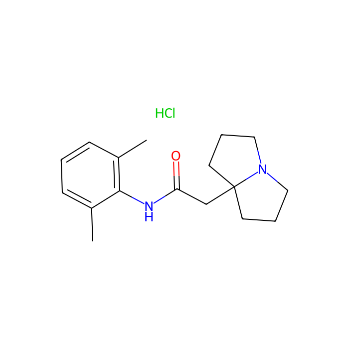 N-(2,6-Dimethylphenyl)-2-(hexahydro-1H-pyrrolizin-7a-yl)acetamide hydrochloride - ≥97% CAS No(88069-49-2) by Aladdin Scientific