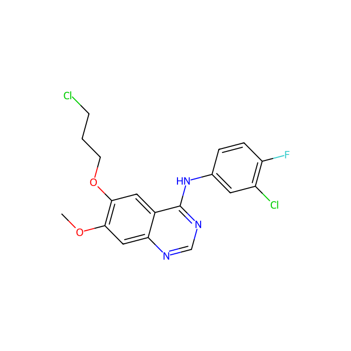 N-(3-Chloro-4-fluorophenyl)-6-(3-chloropropoxy)-7-methoxyquinazolin-4-amine - ≥97% CAS No(912556-91-3) by Aladdin Scientific